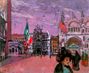 Piazza San Marco, Venecia, c.1903-06